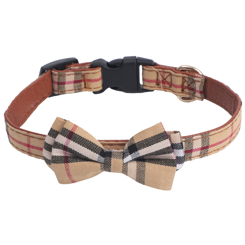 Pet Adjustable Breakaway Cat Collar with Bow kitten Cat Collars Cat Accessories Pet Supplies Puppy Bow Tie for Small Dogs