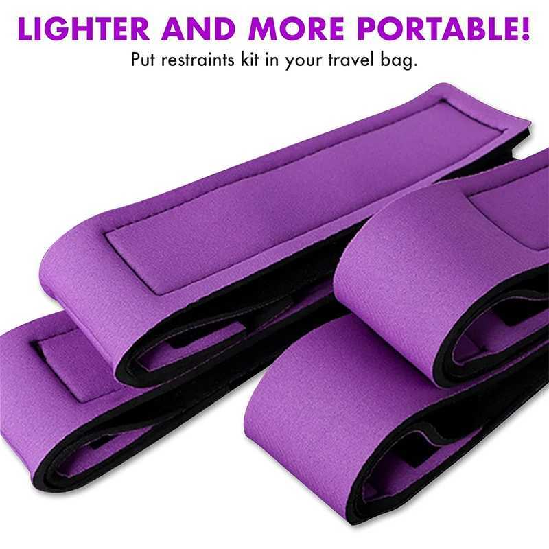 Adult Wrist Restraint Couple Sex Toys BDSM Handcuffs Spreader Bar Sex Slave Handcuffs Ankle Cuffs Fetish Restraints Sex Products XJ250813