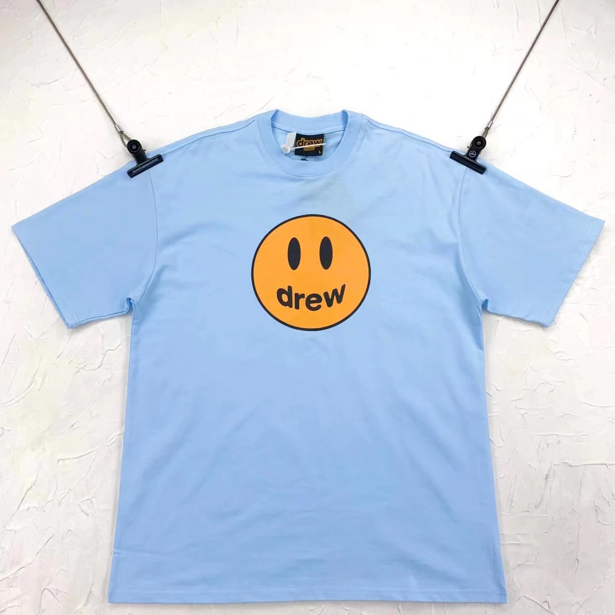 Drew House Designer luxury T shirt men's and women's T-Shirts Smiling-face print