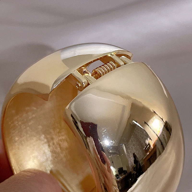 Punk Fashion Large Size Metal Wide Open Bangles for Women Statement Smooth Alloy Cuff Bangle Bracelets Jewelry Femme Accessories 250812