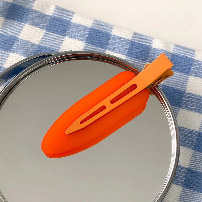 2pc/lot Colorful Seamless Hairpin Professional Styling Hairdressing Makeup Tools Traceless Hair Clips For Women Girls Headwear 250812