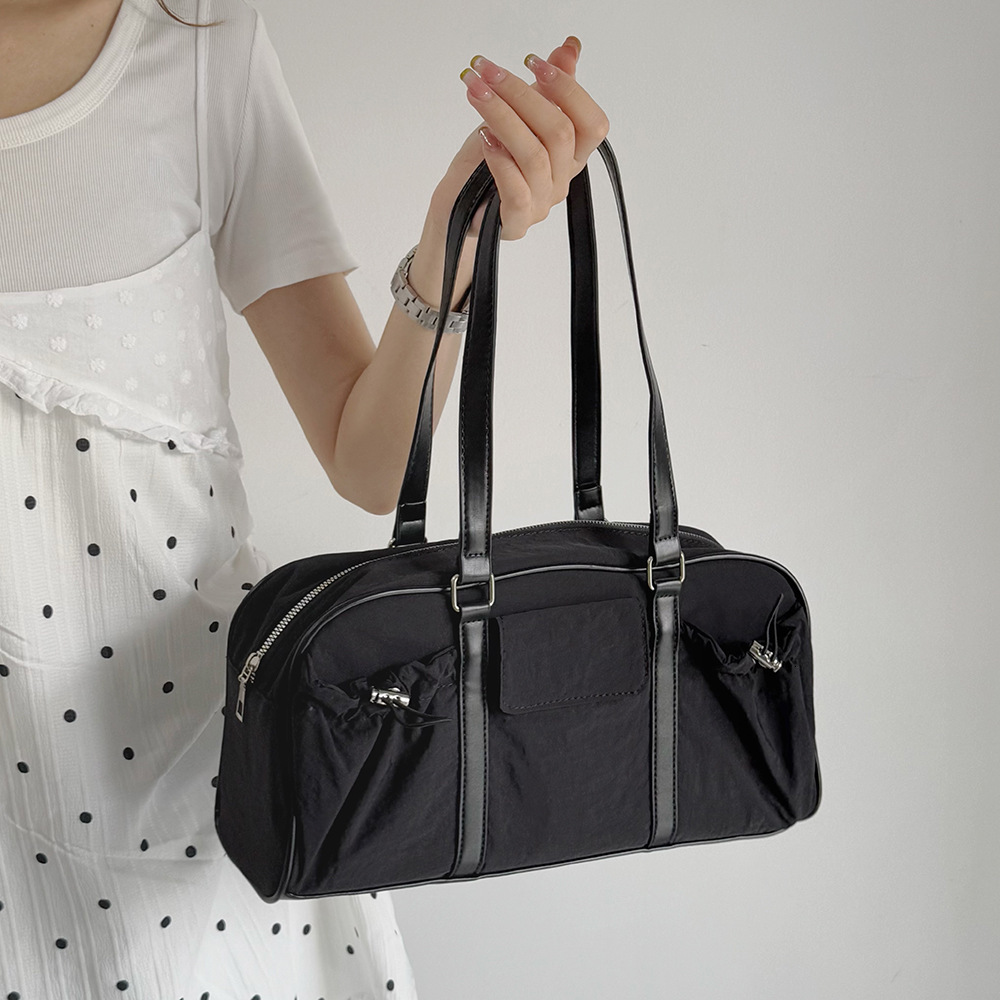 Korean Style Large Capacity Handbag Single Shoulder New Niche Design Commuter Tote High-end Versatile Underarm Bag ddmymarket