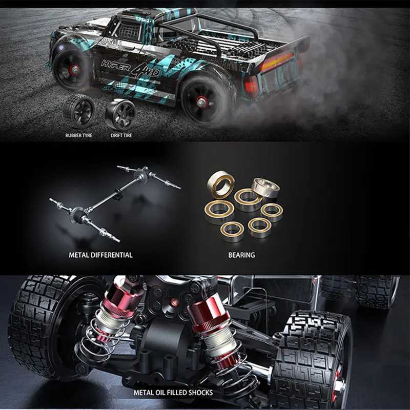 Hyper Go MJX 14303 14302 14301 1/14 4WD RC Car 65km/h Brushless 2.4G Remote Control Car Off-road High Speed RC Truck Toy Z250813