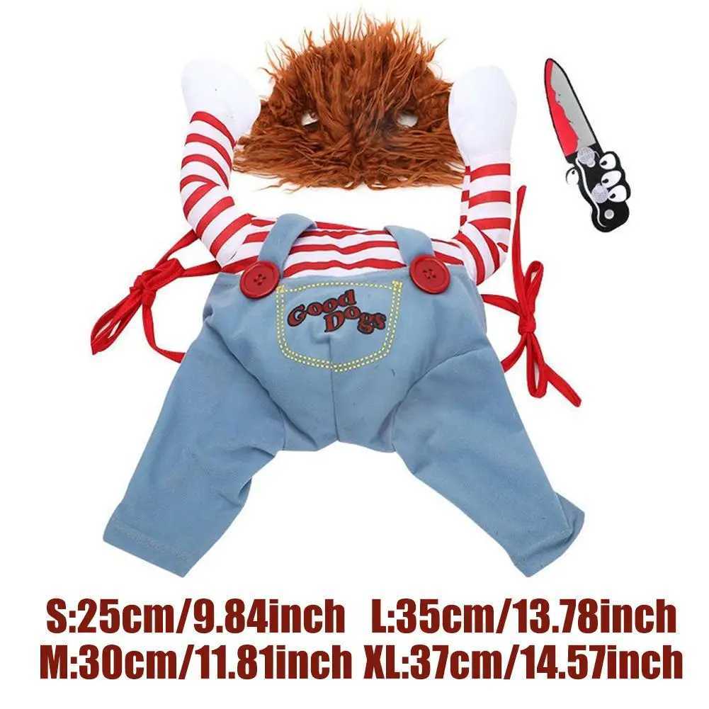 Halloween Dog Costumes Funny Pet Clothes Cosplay Costume Sets Novelty Clothing For Dogs Bulldog Pug Dog Party Costumes XJ250813