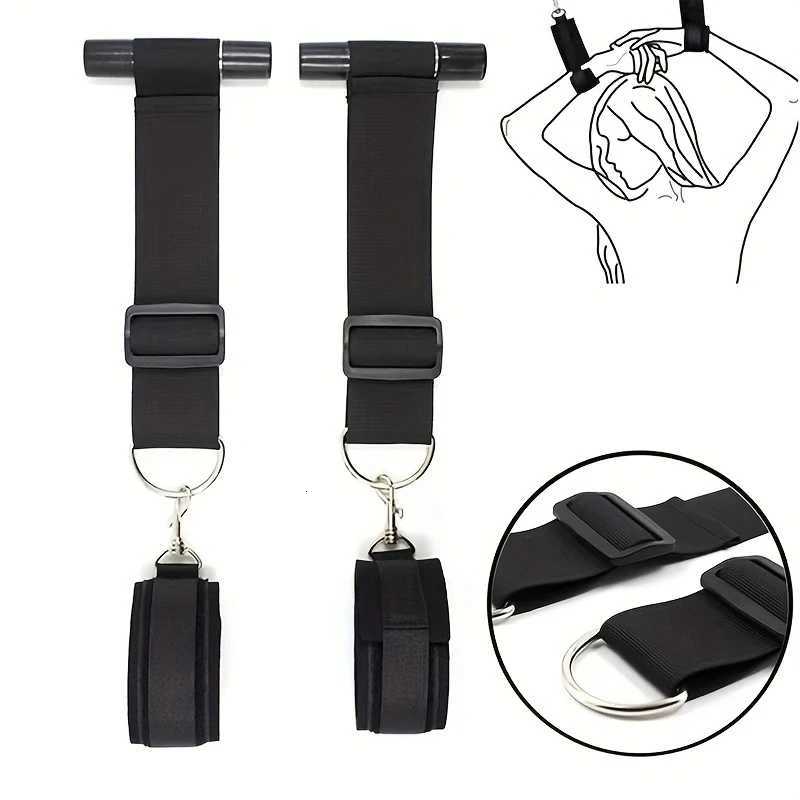 Sex Toys Alternative Toys Door And Window Hanging Handcuffs Couples Flirting Handcuffs Bondage Suspenders W250813