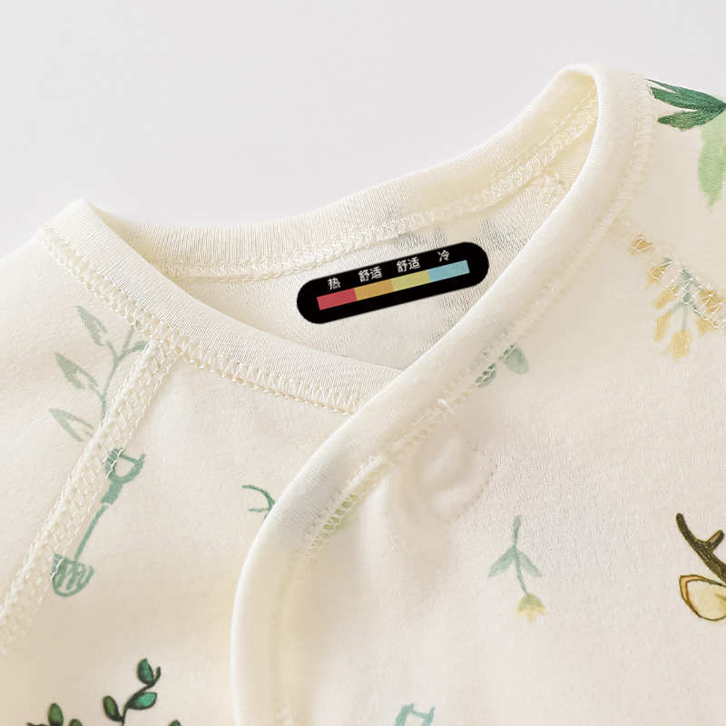 Infant's Lightweight Breathing Long Sleeve T-Shirt Made from Natural Fabric