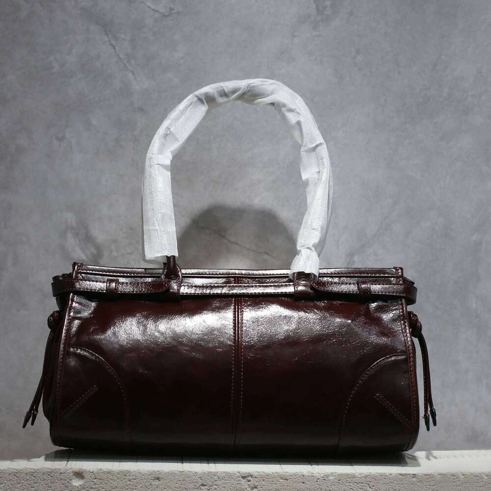 Hot Selling Faionable Retro Leather Oulder Women's Handbag Oil-Waxed Cowhide Crossbody Bag High Quali Briti Sle Casual Scene Designer Bags