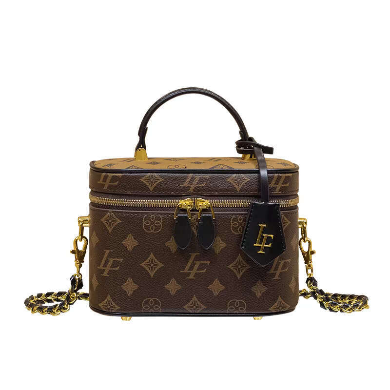 Hot Selling Vintage Flower Box Fashion Casual Versatile Makeup Trendy Women's Bag This Year Designer Bags