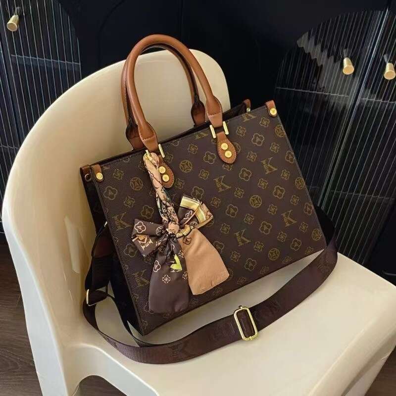 Gutiko Quality Light Luxury New Style Elegant High-End Fashion Printed Versatile Single Shoulder Crossbody Large Capacity Commuter Bag