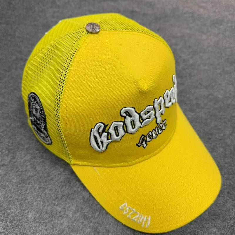 25SS Ball Caps Hats Fashion High Street Godspeed Trucker Hat Designer Baseball Cap Men Women Fashion Adjustable And Snapback Letter Baseball Caps
