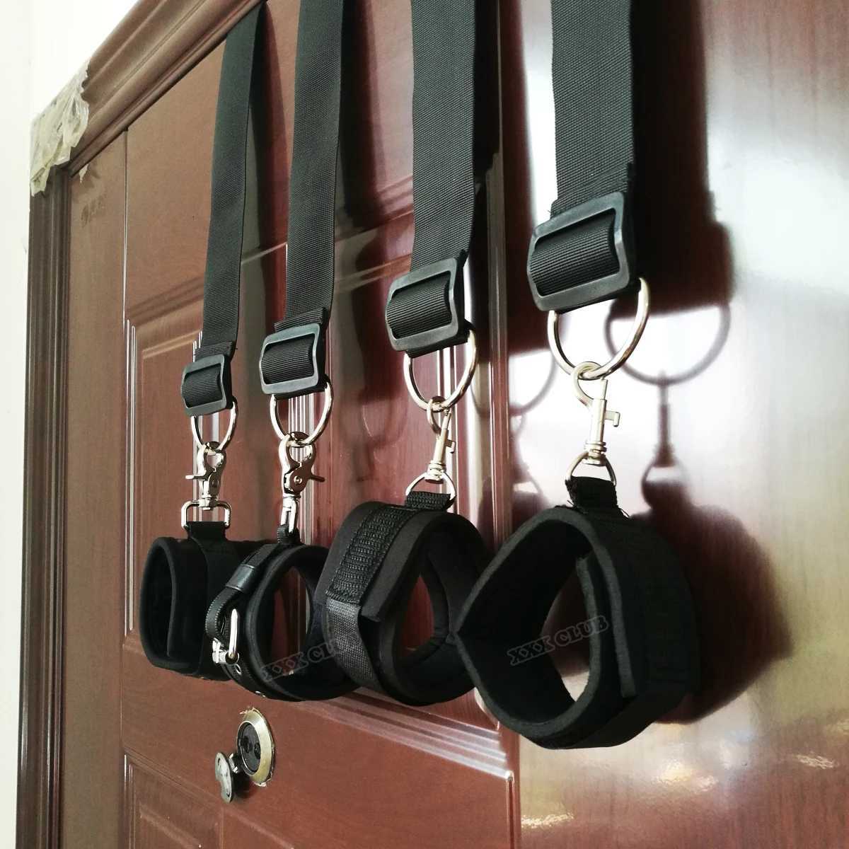 Puppy Play Hang On Door Wrist Cuffs Bondage Handcuffs for Sex Swing Suspension Hand Cuffs Restraint Sex Toys for Adults GamesXJ250813
