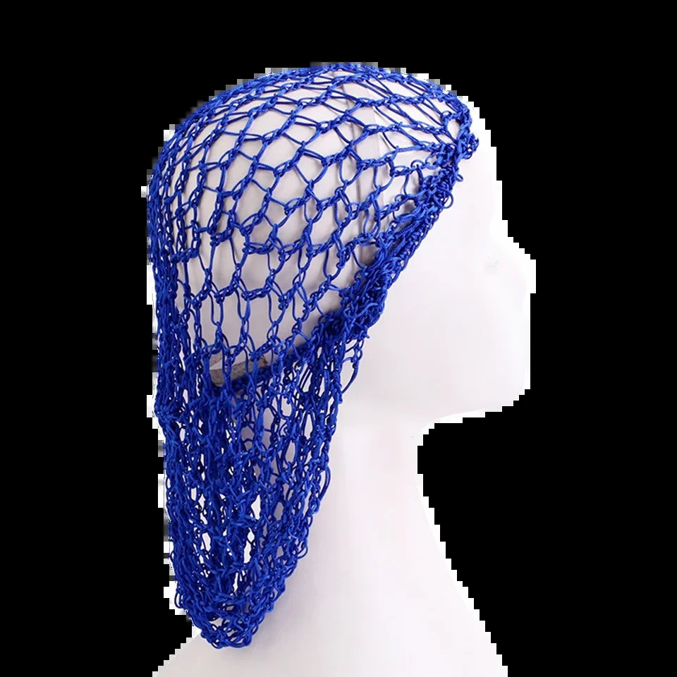 Ladies Soft Rayon Crochet Hairnet Wide Band Mesh Snood Hair Net Knit Hat Cap Lady Turban Hair Accessories 250812