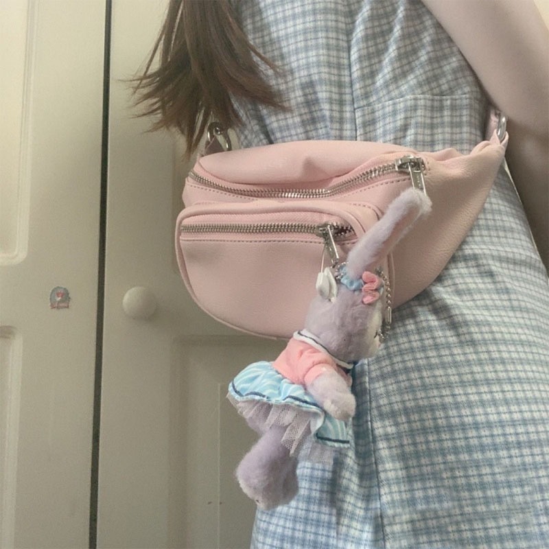 Internet Celebrity Style Chest Iron Chain Waist Underarm American Trend Versatile Women's Bag ddmymarket