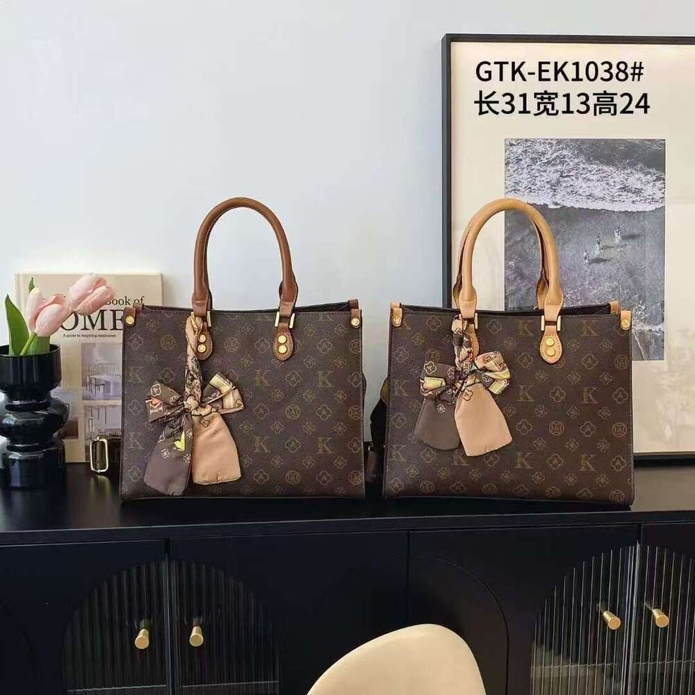 Gutiko Quality Light Luxury New Style Elegant High-End Fashion Printed Versatile Single Shoulder Crossbody Large Capacity Commuter Bag