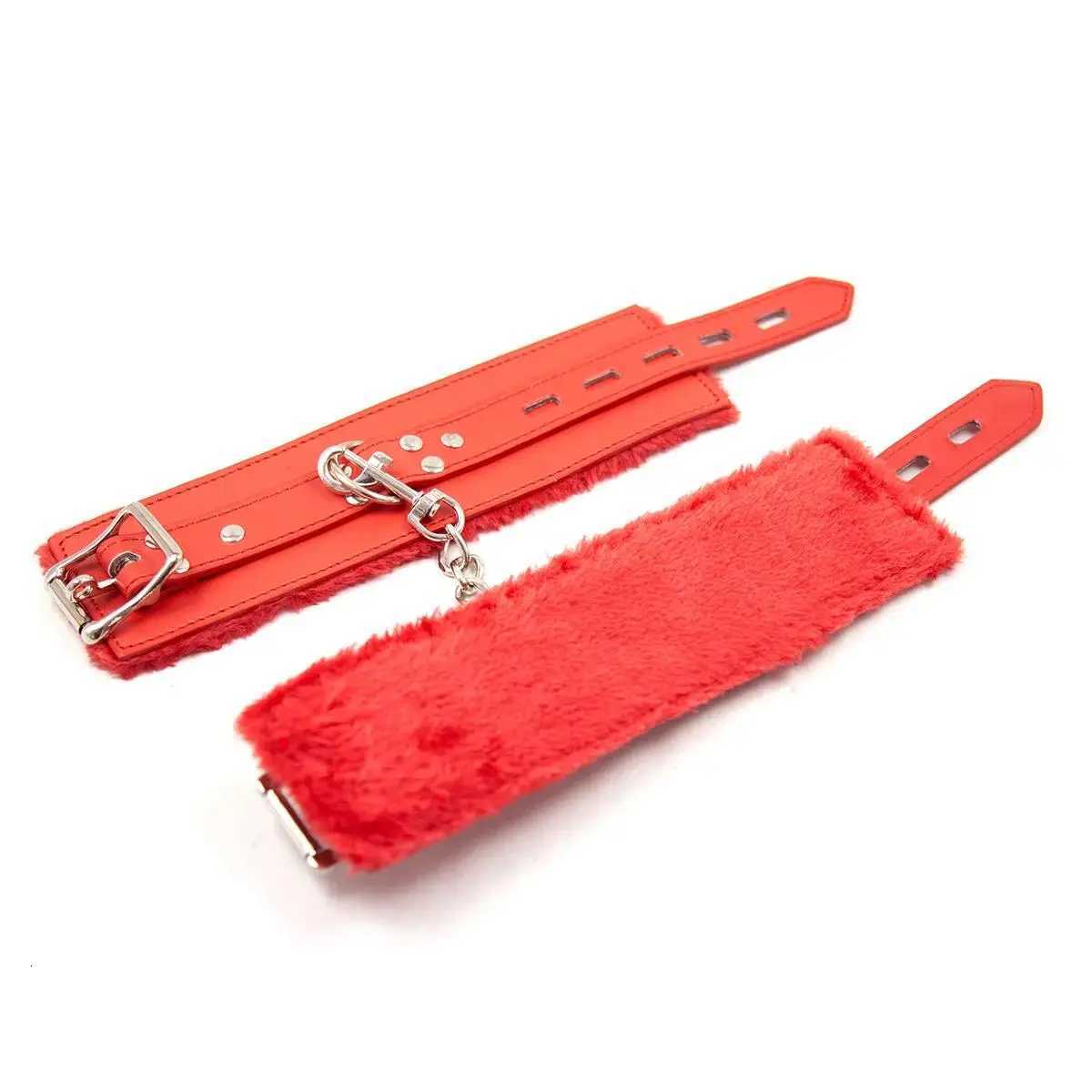 BDSM Sex Bandage Soft Nylon Bed Belt Couple Adult Sexual Erotic Strap-on Bed Games Hairy Handcuffs Set Adjustable Wrist Adult W250813