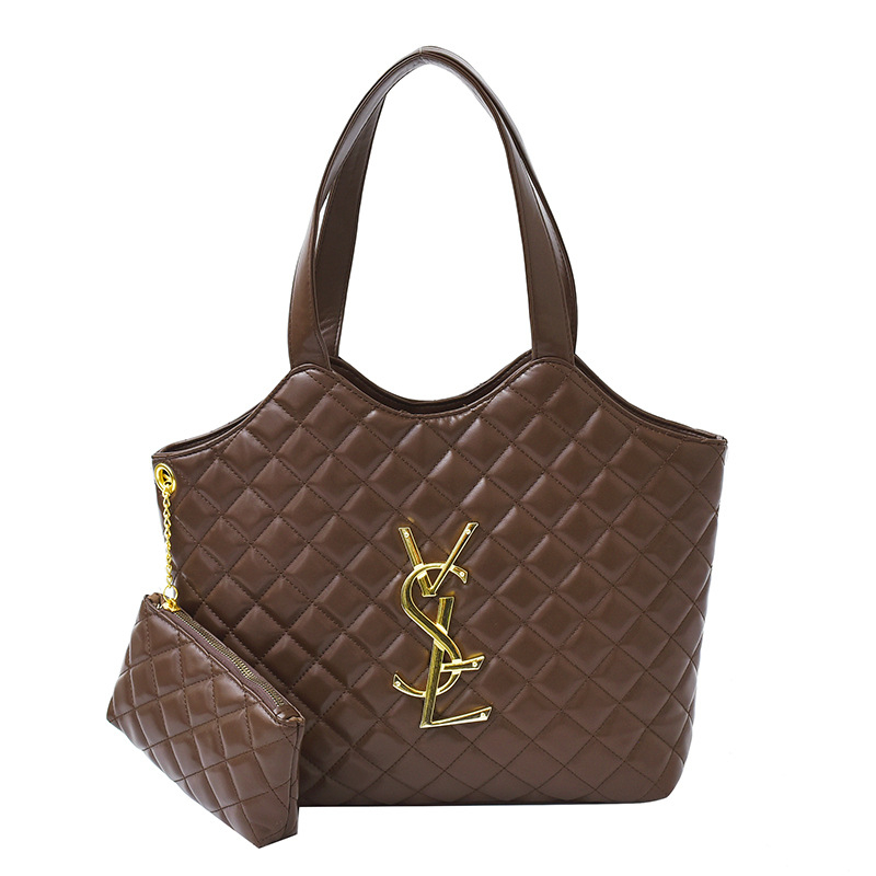 Designer bag free shipping hot Light luxury outdoor casual tote bag simple and versatile vintage high-capacity handbag