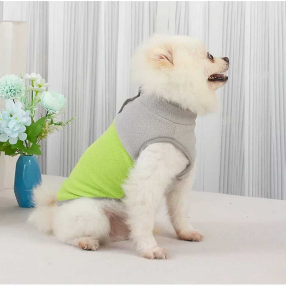 Winter Dog Clothes Soft Fleece Warm Puppy Cat Vest Small Dogs Shih Tzu Chihuahua Jacket Pug French Bulldog Coat Pet Costume XJ250813