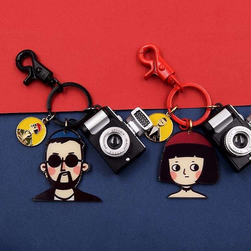 This Killer Is Not So Cold Keychain Couple Pair Simple Bag Ins Trend Backpack Pendant Decoration