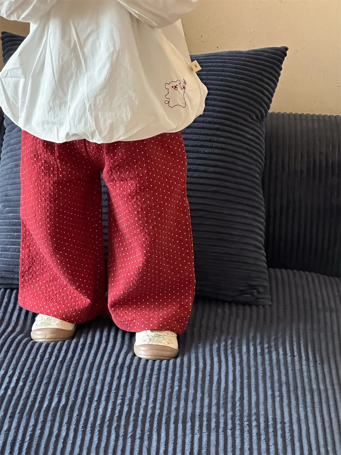 Autumn Girls Lapel Shirts Kids Loose Long Sleeve Tops Cotton Toddler Princess Causal Clothes 250812