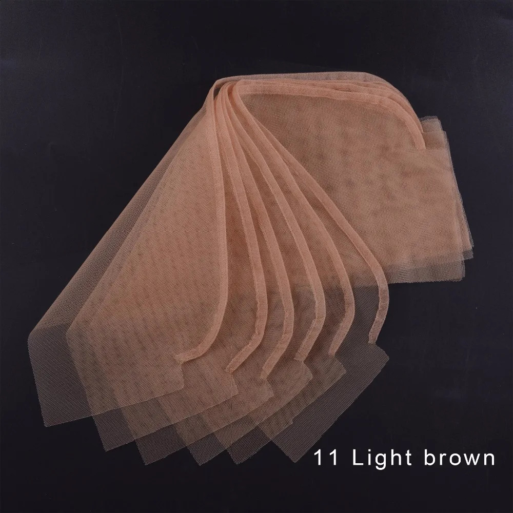 5Pcs/lot 13X4 inch Lace Net for Making Closure Basement Foundation for Making Lace Top Closure Wig Accessories for Making Wigs 250812
