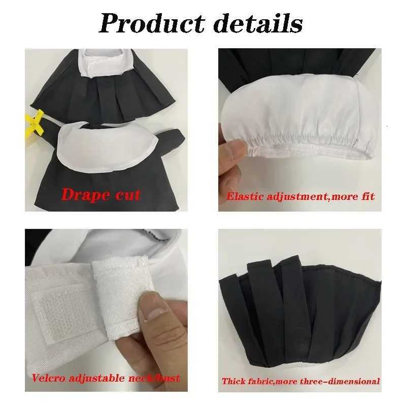 Pet Costume Set Three-Dimensional Modeling Nun Style Contrast Color Dress Up Cosplay Halloween Dog Transformation Clothes One Set XJ250813