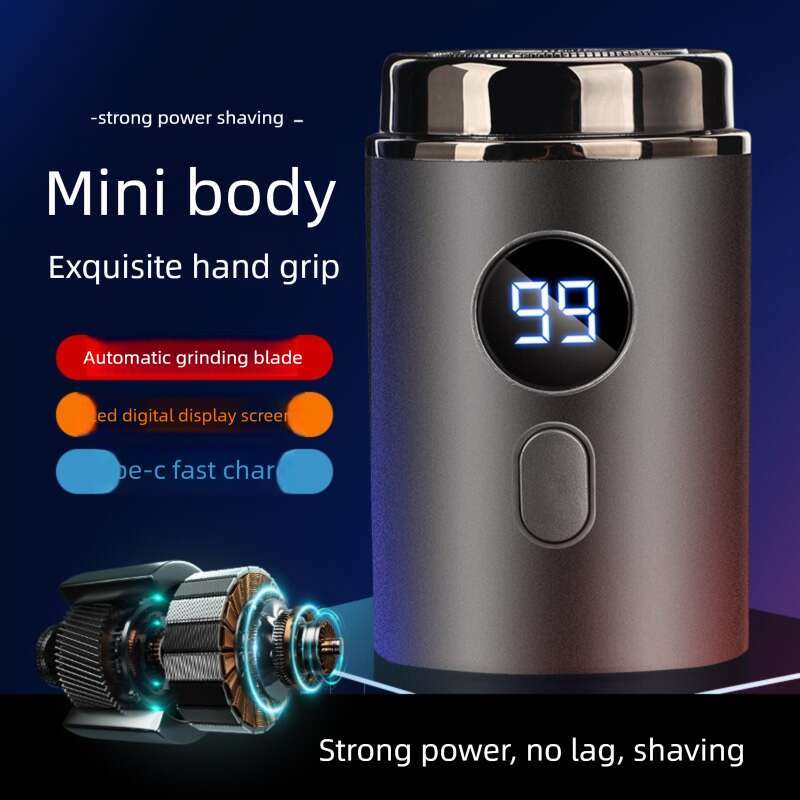 Electric Cannon Super Clean Full Body Washable Beard Trimmer Travel Compact Portable Men's S Shaver