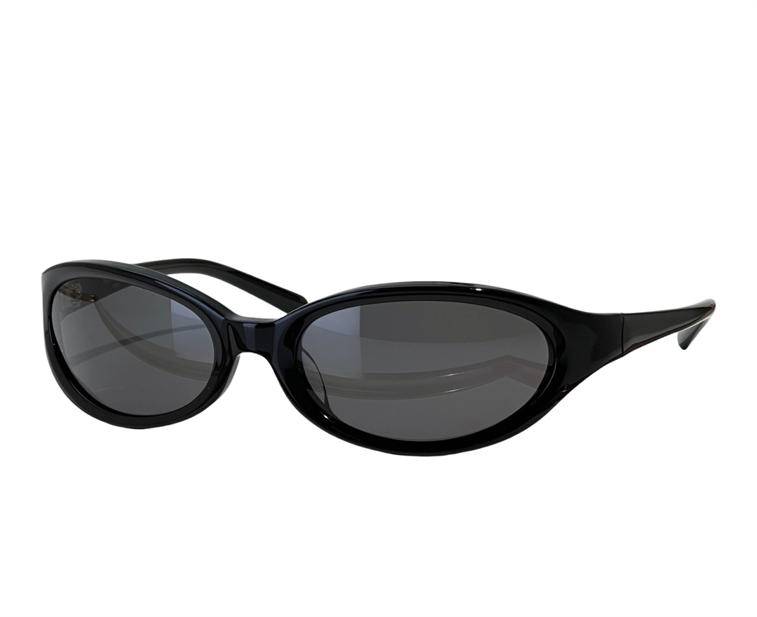 Fashion trend designer sunglasses for women vintage oval shape oversized acetate sun glasses avant-garde trendy style Anti-Ultraviolet protection Come with case