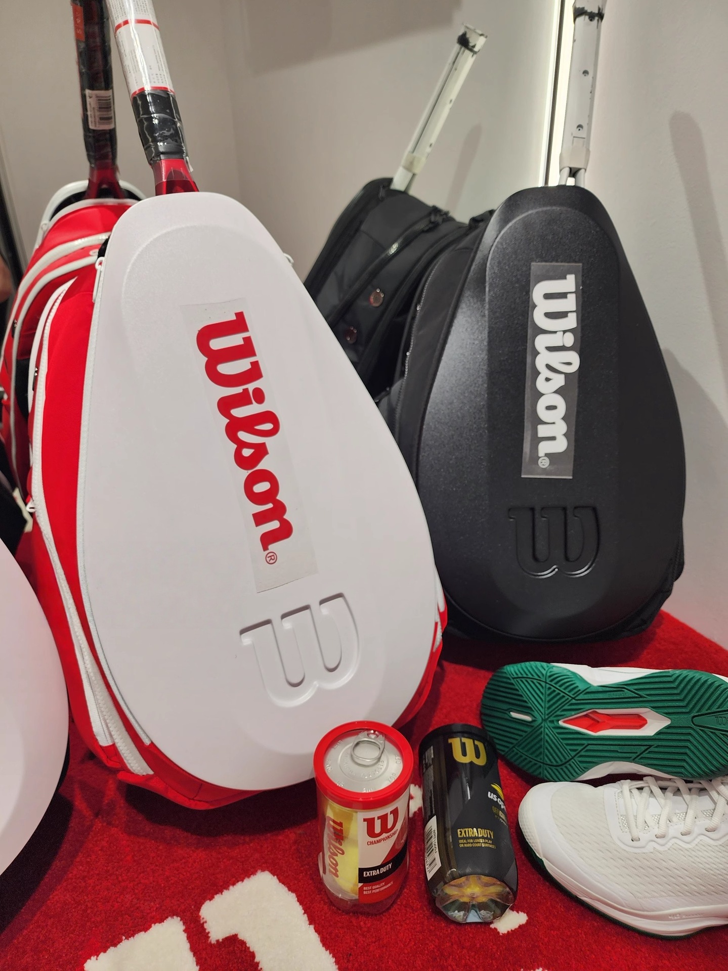 Tennis Racket Bag Sport Accessories Men Women Tennis Badminton Sport Bags Tennis Backpack for 1-2 Rackets