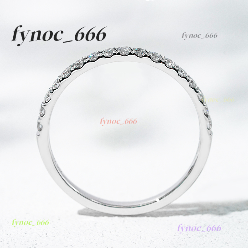 Wholesale Round Diamond Eternity Band Ring 18K Solid Gold CTW 0.3CT Wedding Band Ring