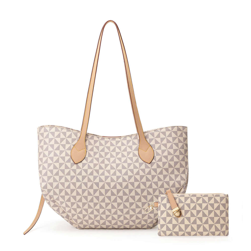 Lacel Urwebin Shoulder bags Designer Tote bag for Women men Handbag Printed Pattern Large Capacity Top Handle Bag with Small Wallet
