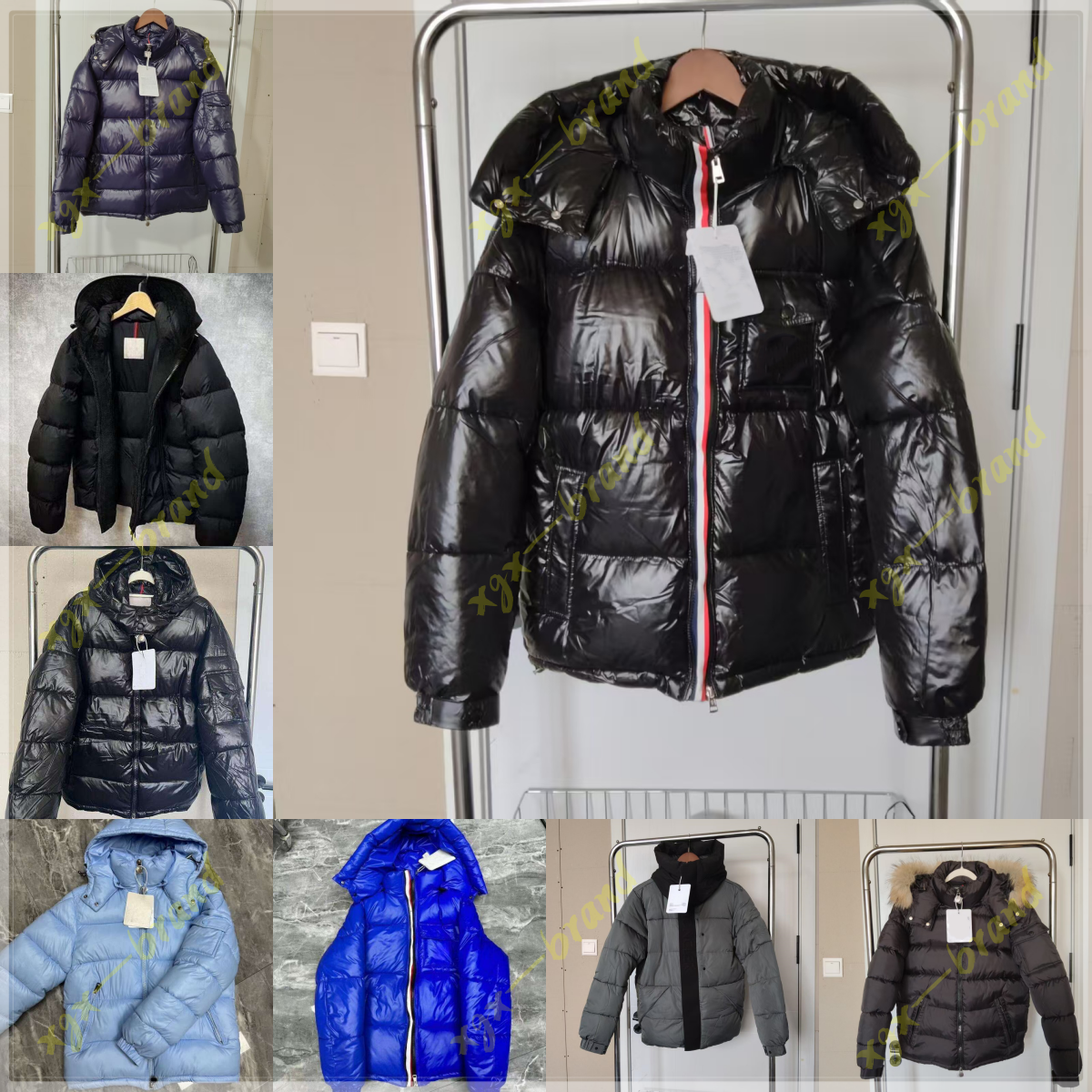 winter jacket puffer jacket mens coat mens parka body warmer thick hooded NFC jacket womens fashion style slim high quality white duck puffer zip up jackets M-5XL brt
