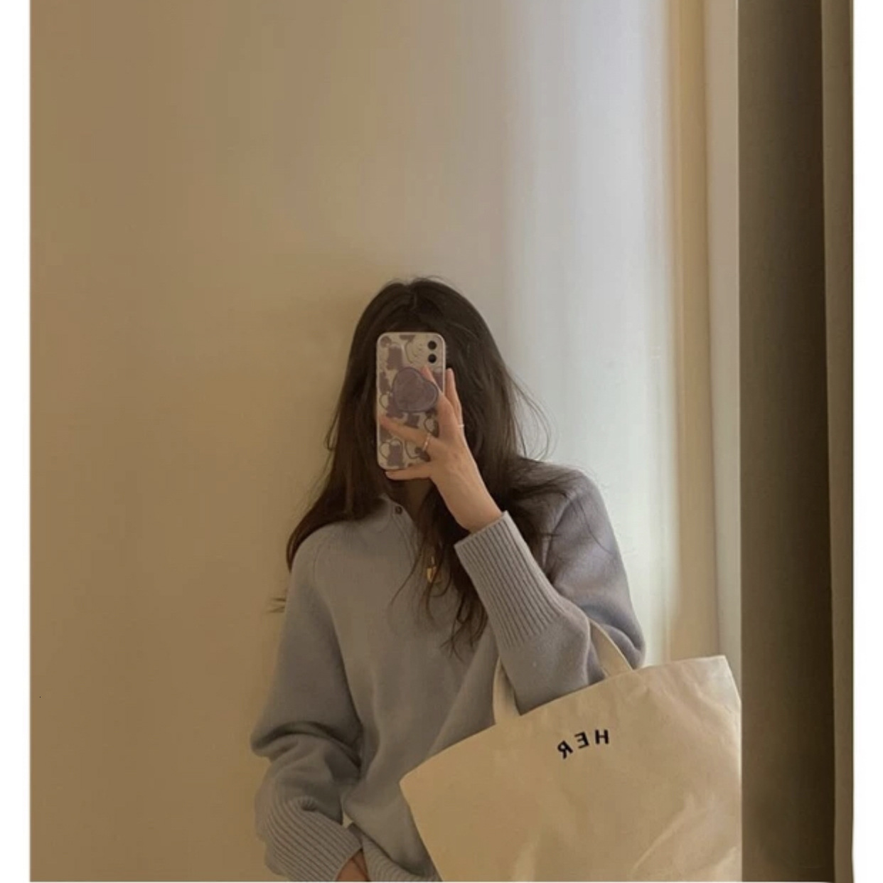 Korean Dongdaemun Style Women's by Ins Blogger, Versatile Simple Letter Handbag Canvas Bag ddmymarket