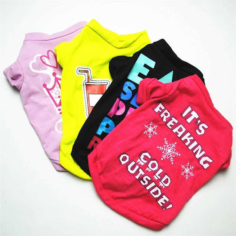 Small Dog Plaid Shirt Cotton Pet Clothes Cat T-Shirt Puppy Casual Costumes Halloween Clothes for Dogs Chihuahua Muzzle XJ250813