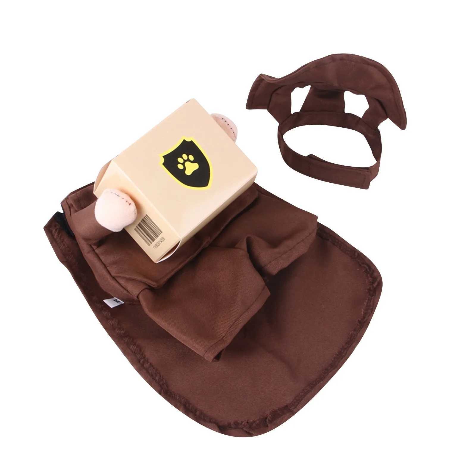 Creative Pet Transformer Costume Postman Styling Dress Up Costumes Funny Party Cosplay Dog Clothes Cute Cosplay Supplies Outfits XJ250813