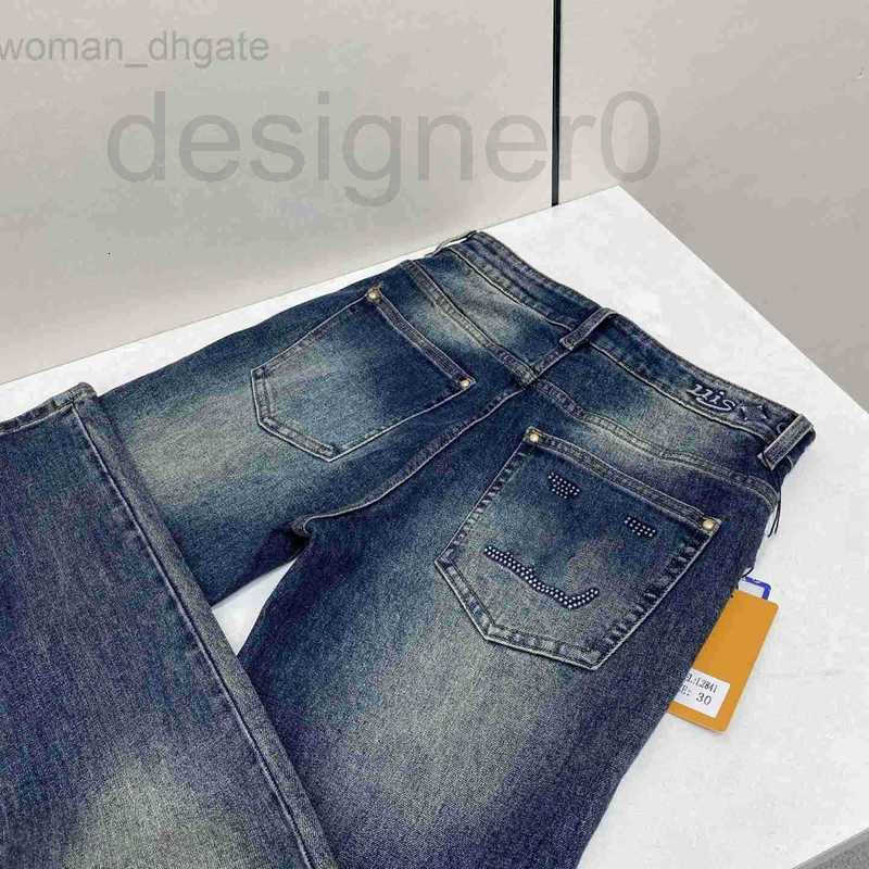 Men's Jeans designer mens Elasticity Jean Hombre trousers Men and women fashion brand luxury pants denim pant Trend Brand Motorcycle Pants Mens Skinny29-40 16IJ