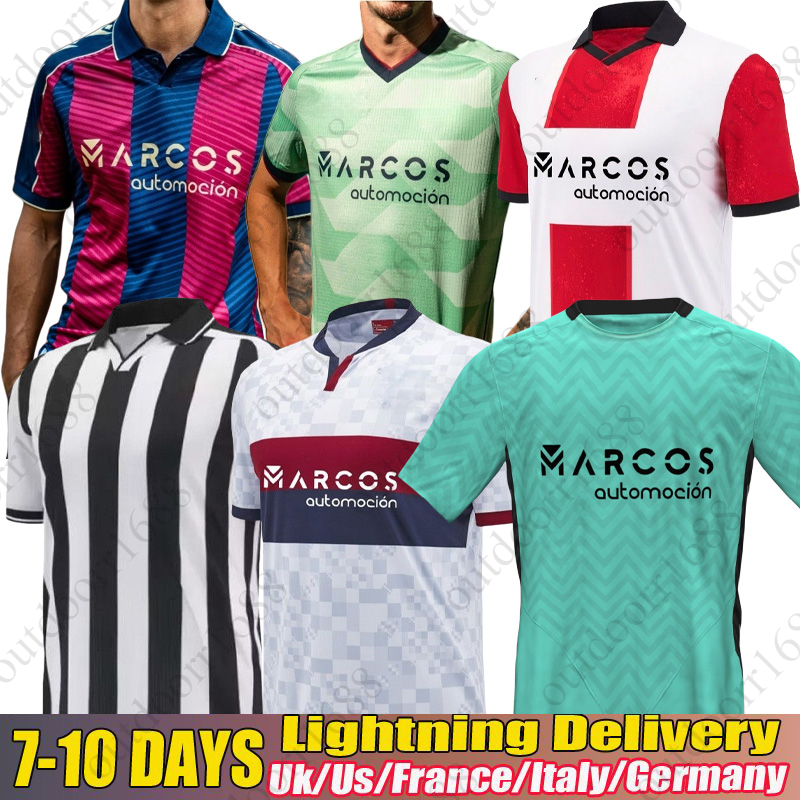 Levante UD Soccer Jerseys Levante 2025 2026NEW Home Kit Released 100th Anniversary of Portal de Vallejo LUD Kit Granotes Shirts The Frogs Football shirt 25 26 Uniform