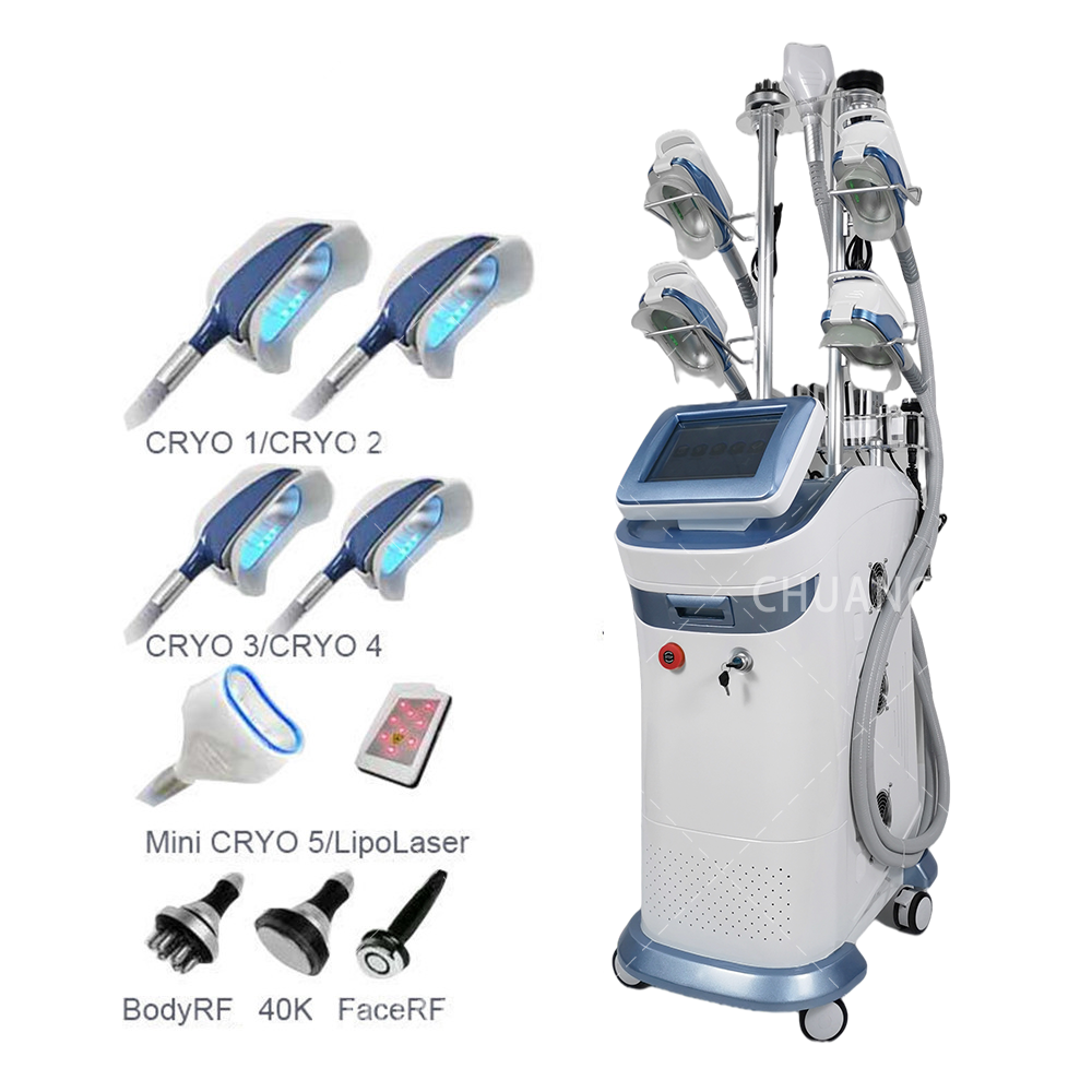 Fat Freezing Slimming Equipment With Cooling Therapy For Body Sculpting Improves Circulation and Reduces Orange Peel Appearance