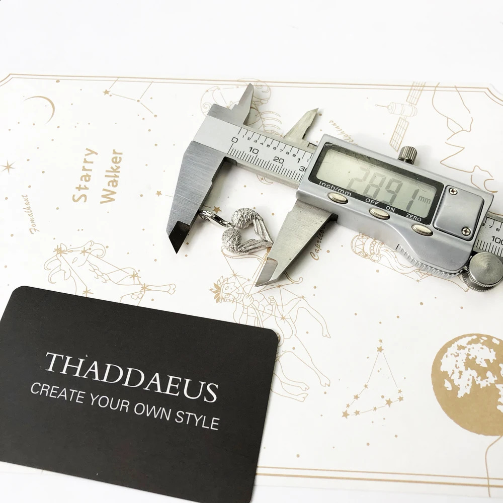 925 Sterling Silver Angel Wings Heart Charm Pendants Fashion Gift For Jewelry Accessories Making Findings 250807