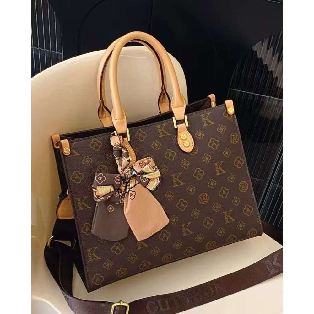 Gutiko Quality Light Luxury New Style Elegant High-End Fashion Printed Versatile Single Shoulder Crossbody Large Capacity Commuter Bag