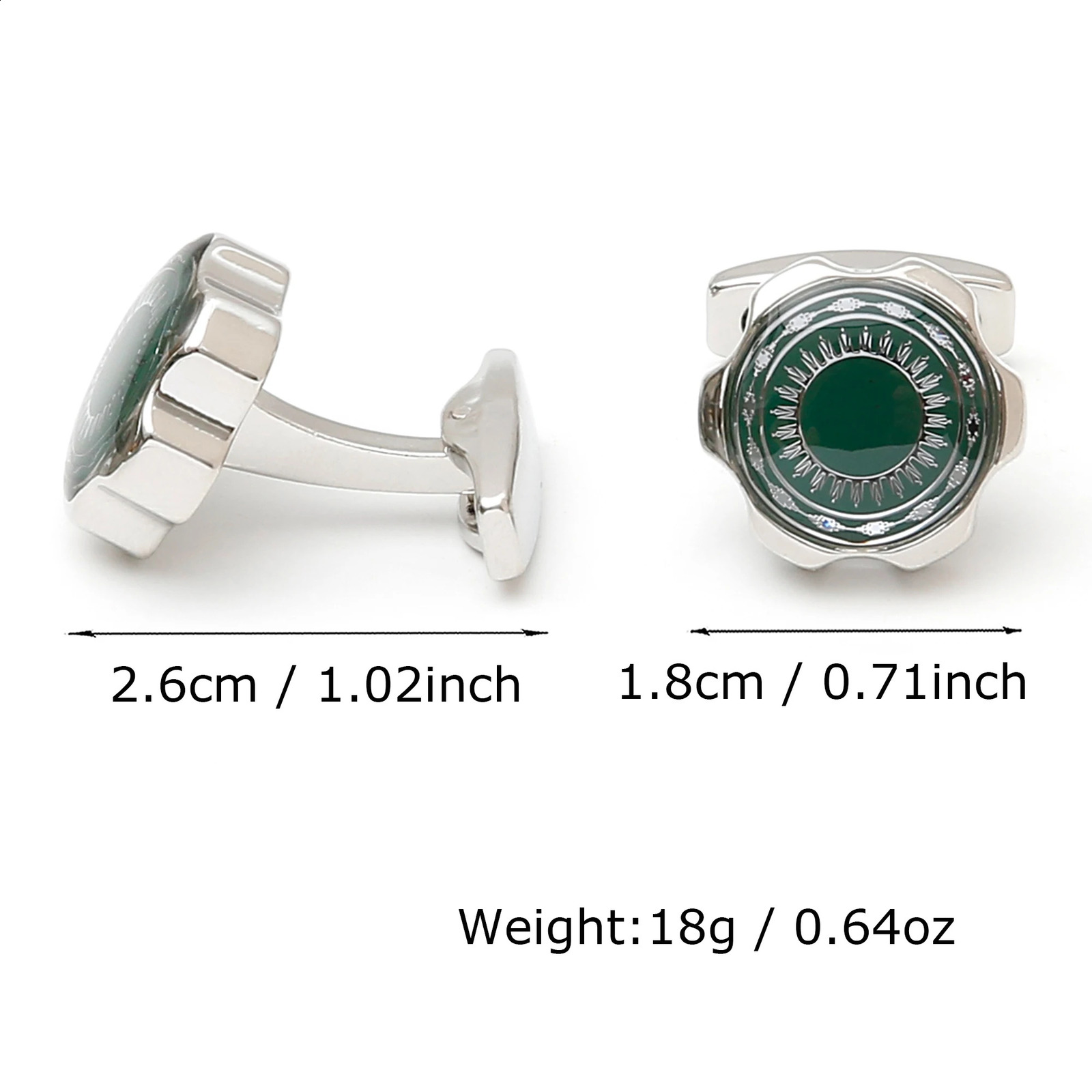 Cufflinks for Men TOMYE XK23015 Fashion Casual Green Button Wholesale Tuxedo Formal Dress Shirt Cuff Links Gifts Jewelry 250812