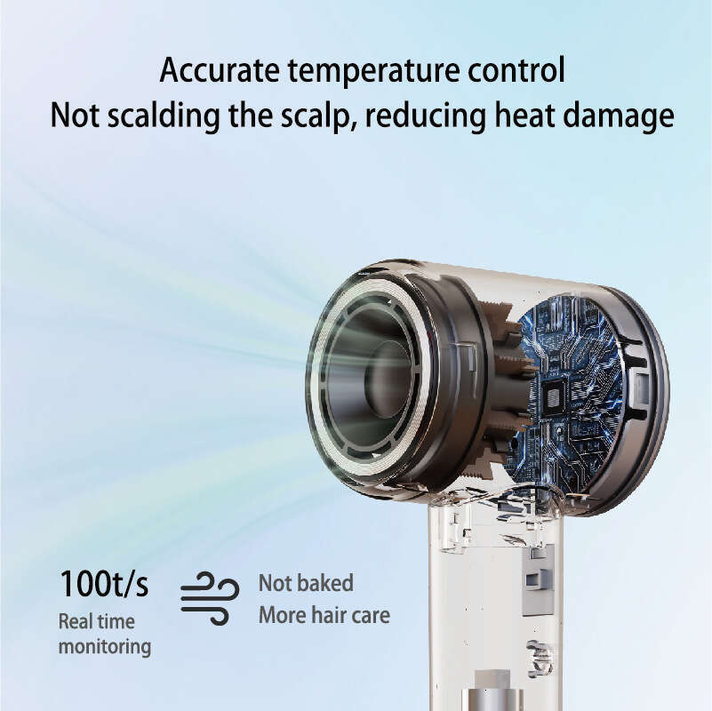 Negative Ion Technology Smart Thermostat-Controlled Electric Blow-Dry Kit - Gentle On Your Tresses!