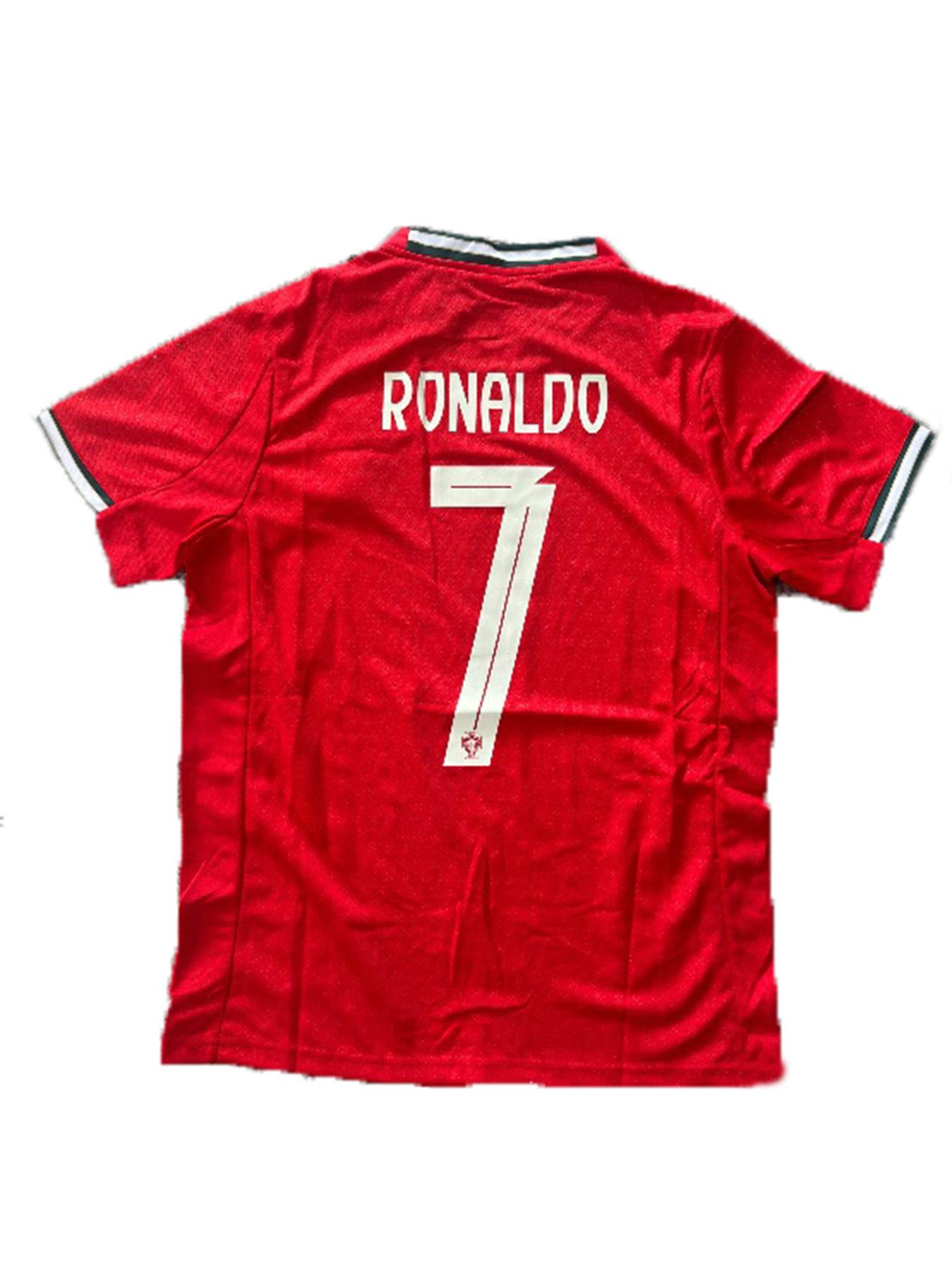 25 26 soccer 7 RoNalDo Jersey Loose Fit Red Graphic Print, Breathable All-Season Machine Washable Sportswear for Football Training, Casual Outings Sizes S-XXL