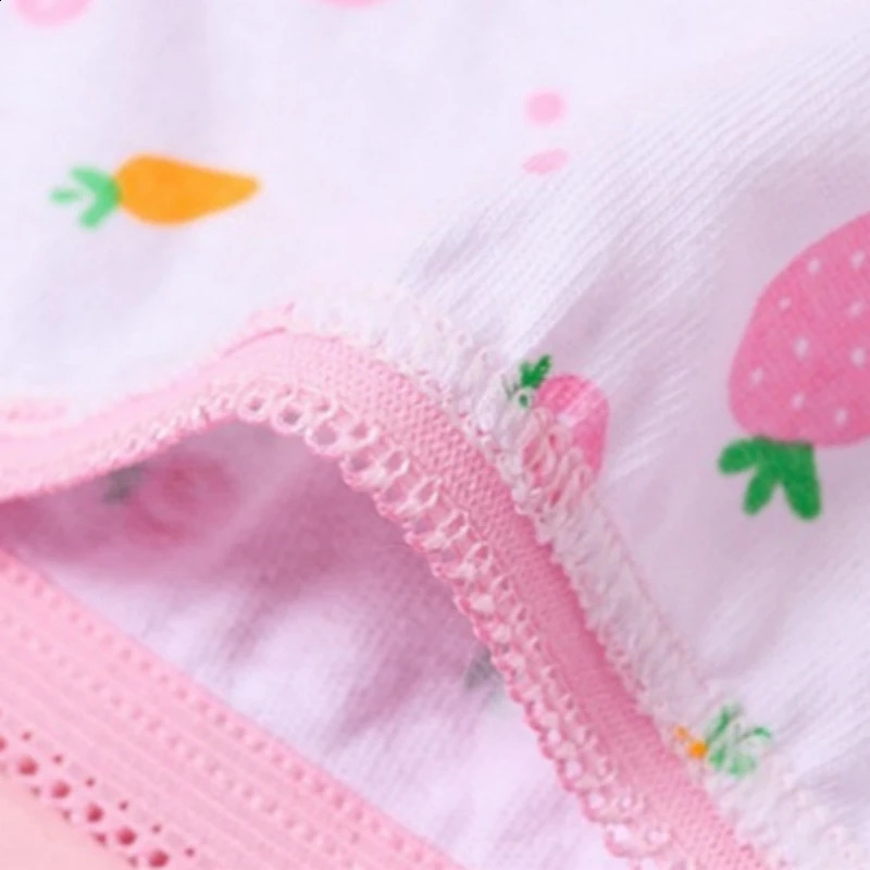 12pcs Lot Baby Girls Briefs Cartoon Underwears Children Panties Short Underpants Kids for 112 Years 250812