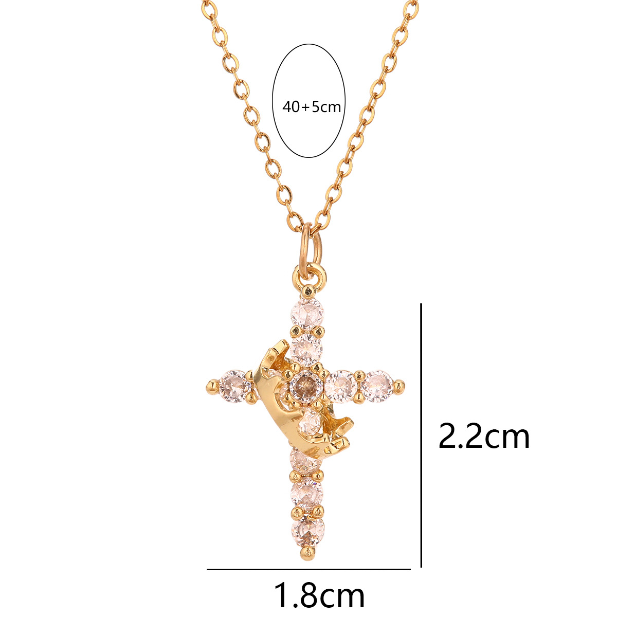 designer necklace Jewelry Necklaces Pendants Pendant Necklaces Lockets Strands Tennis Chokers Chains Simple Diamond Gold Necklace Faith Cross Jewelry 