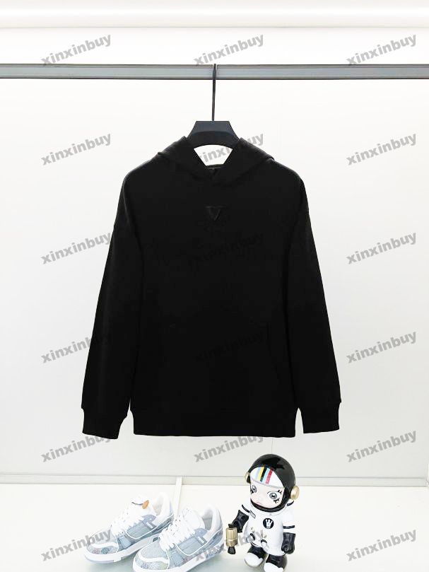 xinxinbuy Designer Sweater Men Women emboss letter embroidery pattern Long Sleeve cotton Man Paris Fashion Street long Sleeve blue black white XS-L