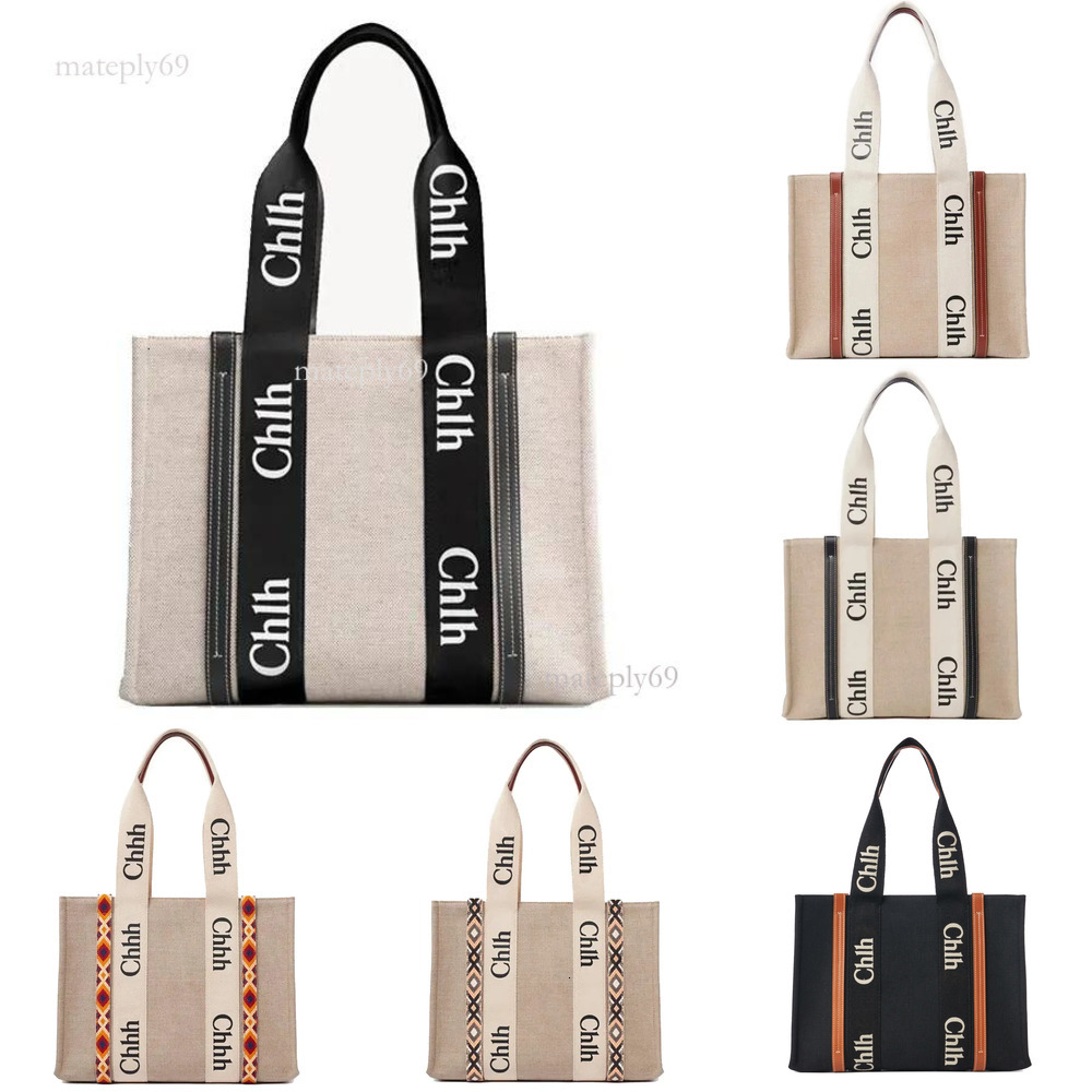 2025 Women Handbags Shopping Chloiely Bag Designer Clutch Fashion Weekender Linen Large Beach Bags 3 Sizes Travel Crossbody Shoulder Bag Purses Chlo Bag 366