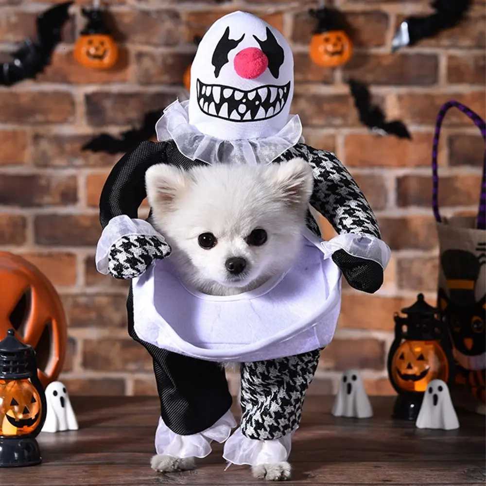 Creative Puppy Halloween Coat Funny Polyester Halloween Pet Clothes Dog Cosplay Pet Costume Dog Cosplay Costume Small Dog Wear XJ250813