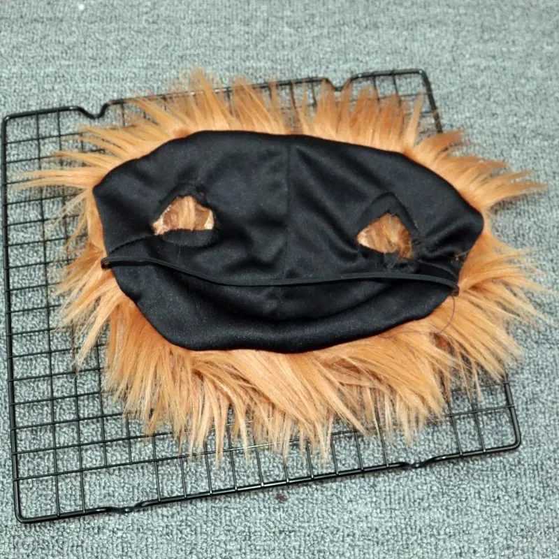 Upright and Scary Small Medium Sized Pet Dog Funny Clothes Henshin Cosplay Costume with Fatal Dolls Wig for Halloween Gatherings XJ250813