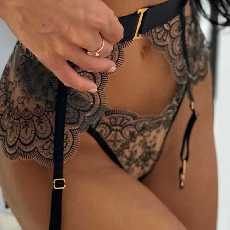 Two-piece Womens Set G-string Transparent Underwear Lolita Romantic Lingeries Set Sexy Bra and Panties Sets Lingerie for WomanXJ250812