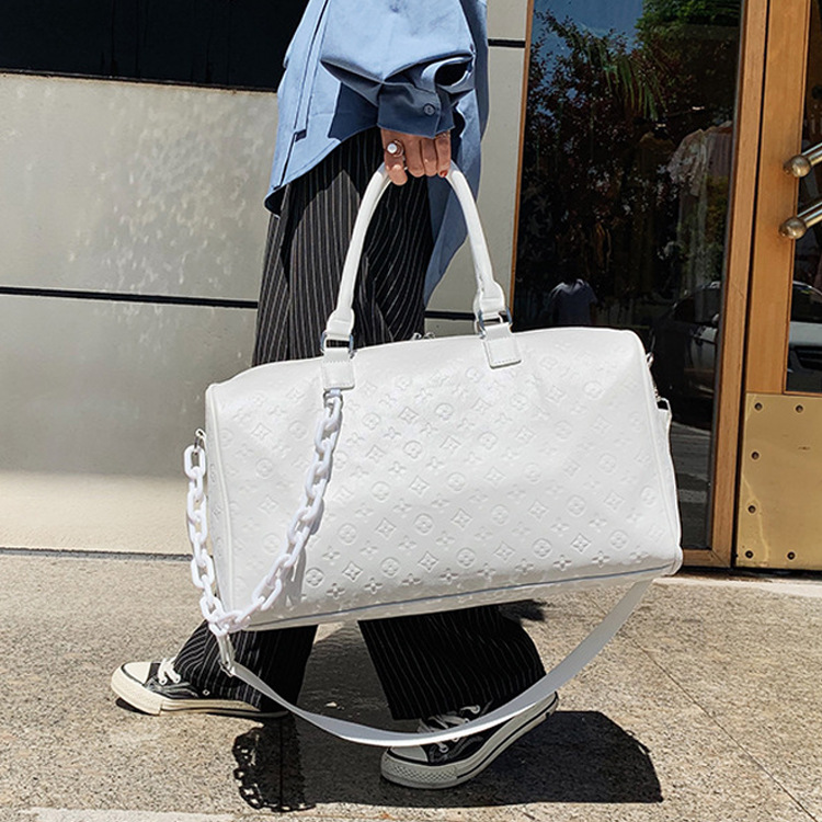 Designer Duffel Spacious & Lightweight Travel Bag - Fashionable Multipurpose Duffle for Gym, Yoga, Swimming, Business Trip